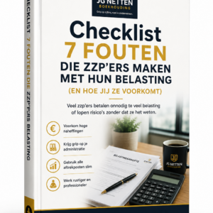 Gratis checklist – 7 belastingfouten die zzp’ers duizenden euro’s kosten