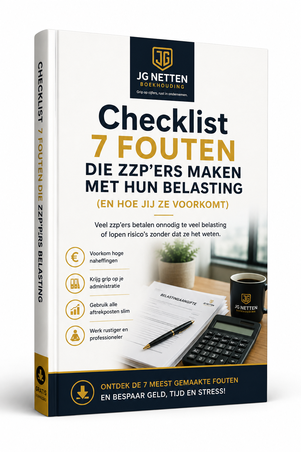Gratis checklist – 7 belastingfouten die zzp’ers duizenden euro’s kosten