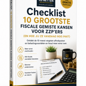 Checklist – De 10 Grootste Fiscale Gemiste Kansen voor ZZP'ers (Gratis PDF)