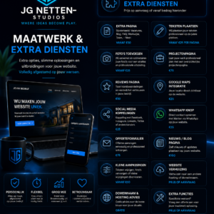 Maatwerk & Extra Diensten